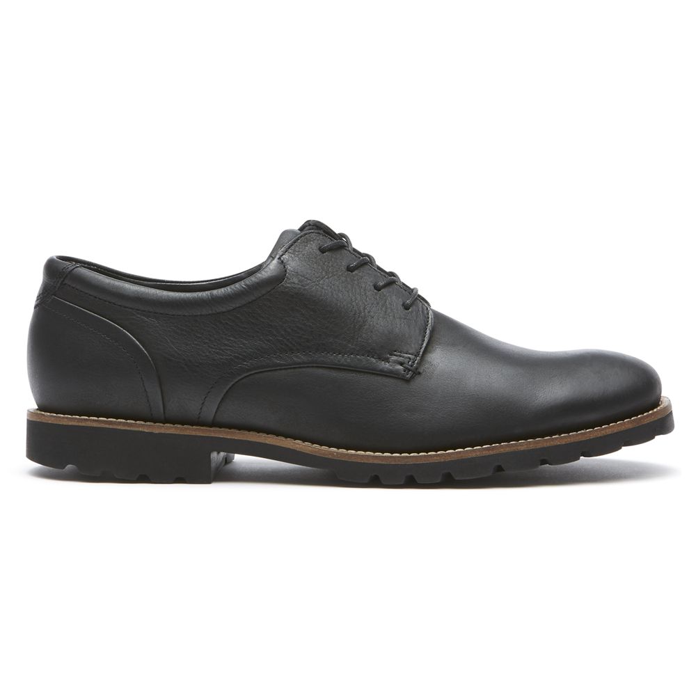 Rockport Men's Sharp & Ready Colben Oxfords - Black - USA (3195QKXDA)